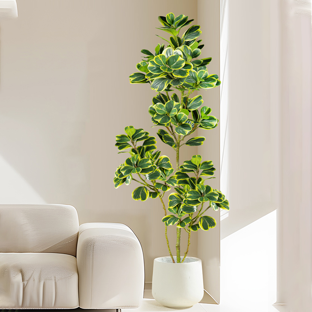 76 ซม./115 ซม.ประดิษฐ์ Ficus T - Rubber Plant Ficus บทวิจารณ์และราคา