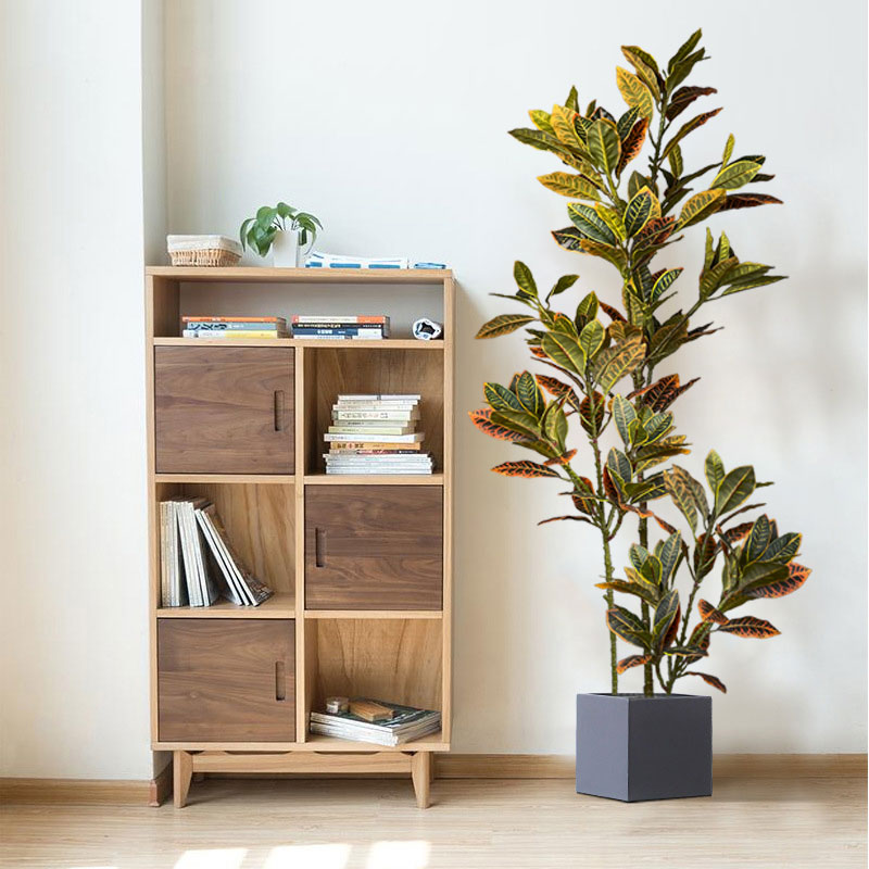 120 ซม.ขนาดใหญ่ปลอม Ficus Tree - Rubber Plant Ficus บทวิจารณ์และราคา
