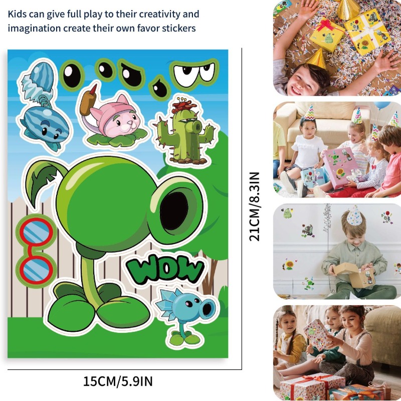 พืชปะทะซอมบี้ สติกเกอร์การ์ตูน - Plant Parent Vs Planta บทวิจารณ์และราคา