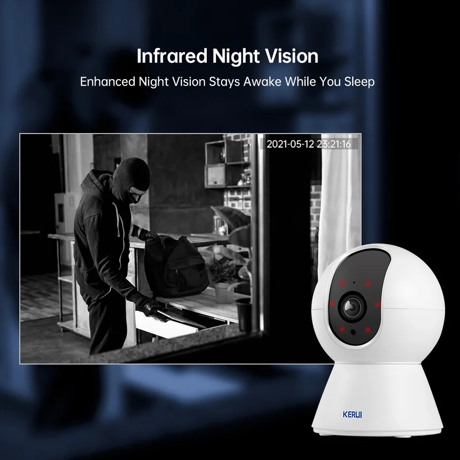 KERUI กล้องวงจรปิด WiFi IP ควา - Eufy Camera E220 บทวิจารณ์และราคา