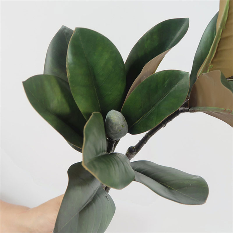 82 ซม.ขนาดใหญ่พืชประดิษฐ์ปลอม  - Rubber Plant Ficus บทวิจารณ์และราคา