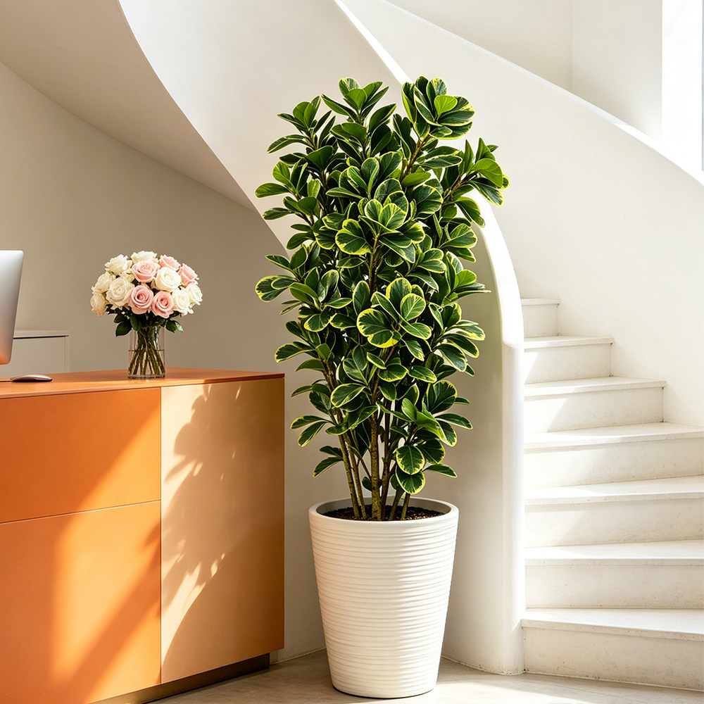 ต้นไทรประดิษฐ์ขนาด 76 ซม./115  - Rubber Plant Ficus บทวิจารณ์และราคา